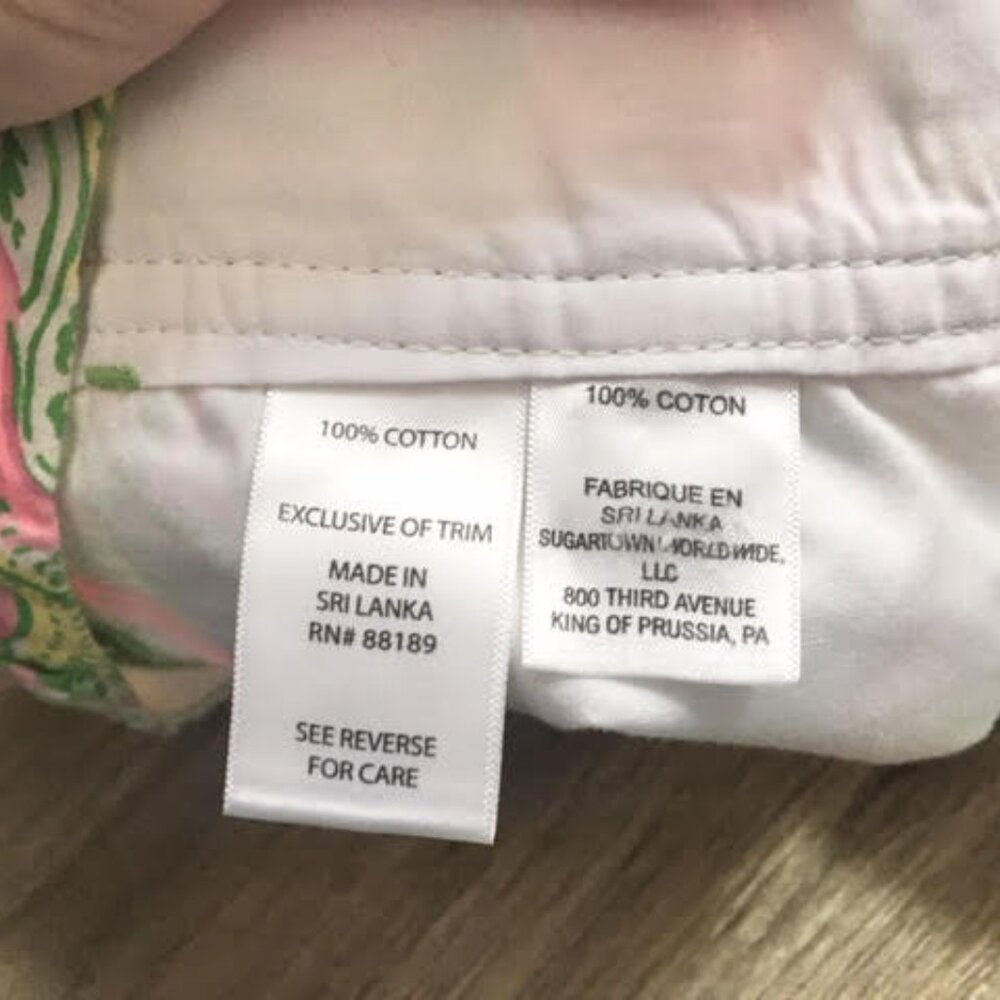 Lily Pulitzer Walsh Shorts Hot Wings Flamingos Size 2 - Picture 6 of 6